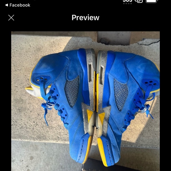 Size 7y Jordan 5 - Picture 6 of 6